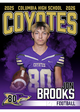 Football- Jon Brooks