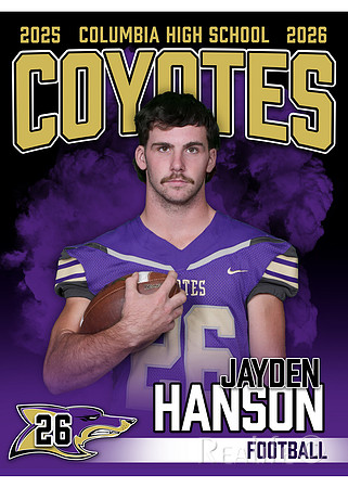 Football- Jayden Hansen