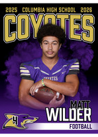 Football- Matt Wilder