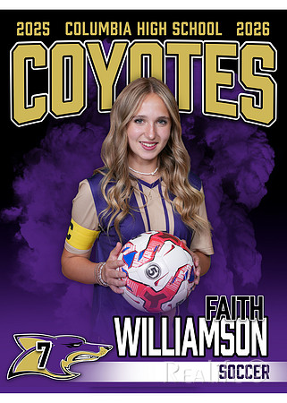 Soccer- Faith Williamson