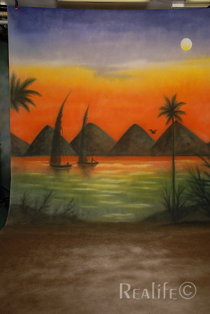 C Pyramids with Boats 2