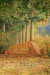 32 Stairs and Columns Green