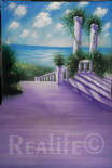 C Ocean Veranda Purple Floor
