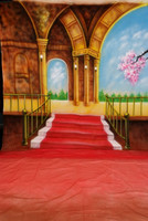 4 Spring Gold Arch Red Carpet